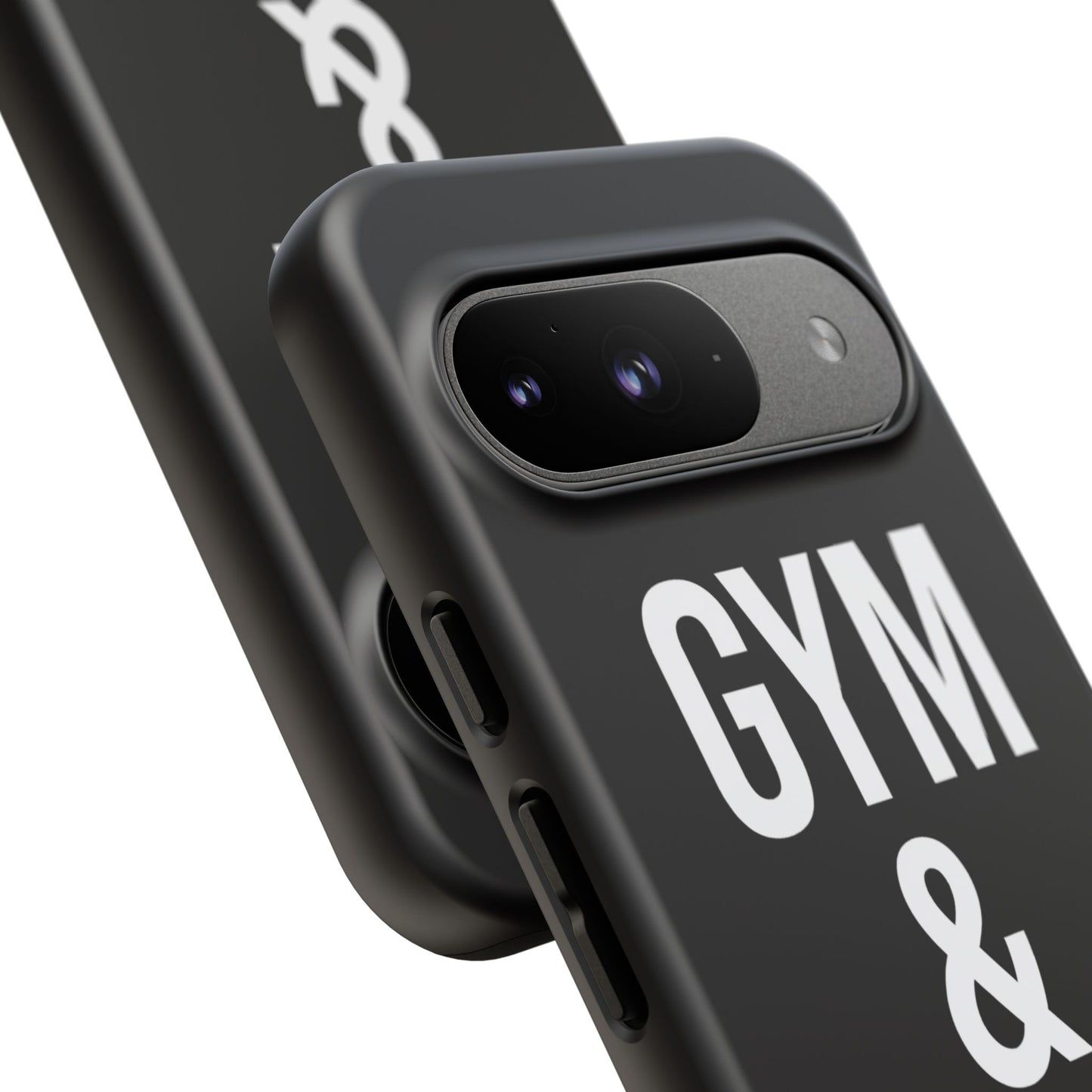 Gym & Jesus Phone Case Christian Faith Workout Gym Motivation Case