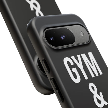 Gym & Jesus Phone Case Christian Faith Workout Gym Motivation Case