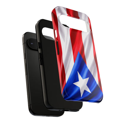 Puerto Rico Flag Phone Case | Boricua Pride Tough Case | Puerto Rican Flag Protective Cover for iPhone & Samsung