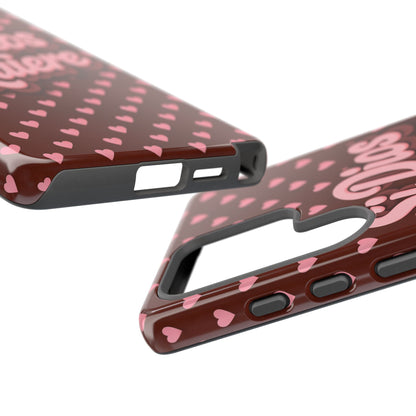 Si Dios Quiere Phone Case Latina Aesthetic Pink Hearts iPhone Samsung