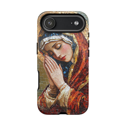 Virgin Mary Phone Case, Catholic Phone Case, Christian Aesthetic Case, Religious iPhone Case, Saint Art Case, Faith Gift