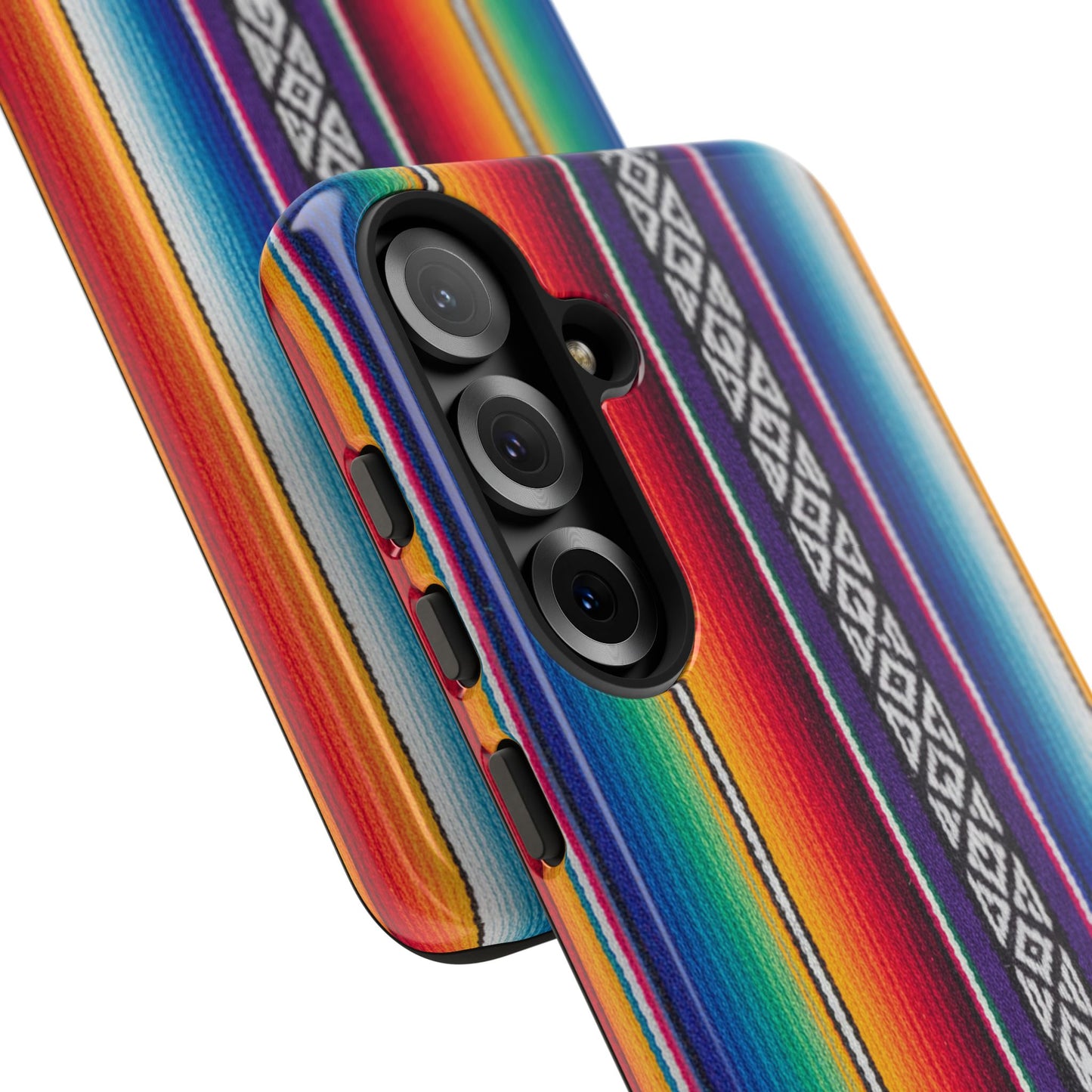 Serape Stripe Phone Case – Colorful Mexican Blanket Pattern Tough Case