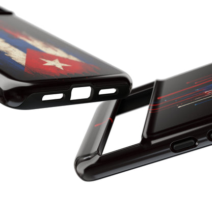 Cuban Flag Phone Case | Cuba Flag Tough Case | Patriotic Cuban Pride iPhone Samsung Protective Cover