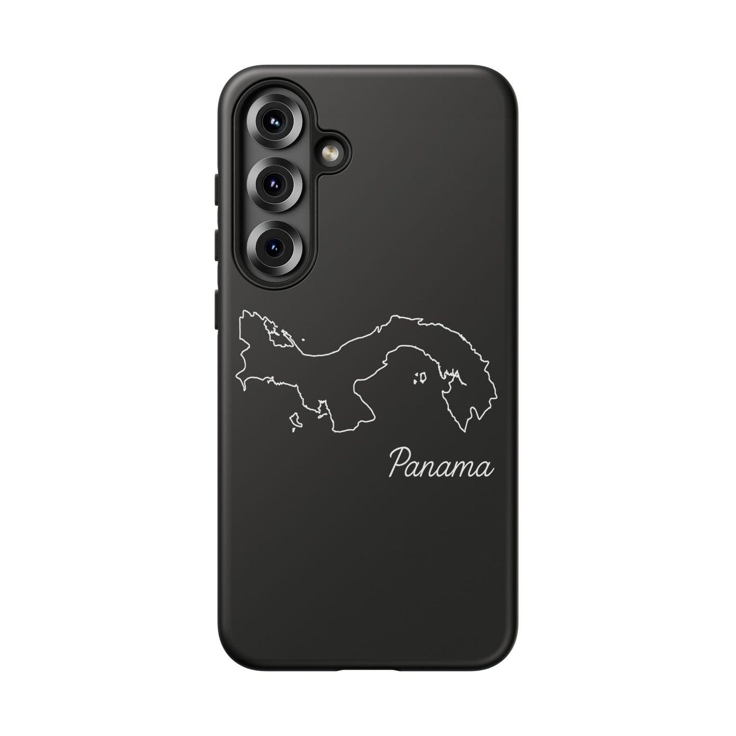 Panama Outline Phone Case – Minimal Country Map Tough Case (iPhone, Samsung, Pixel)