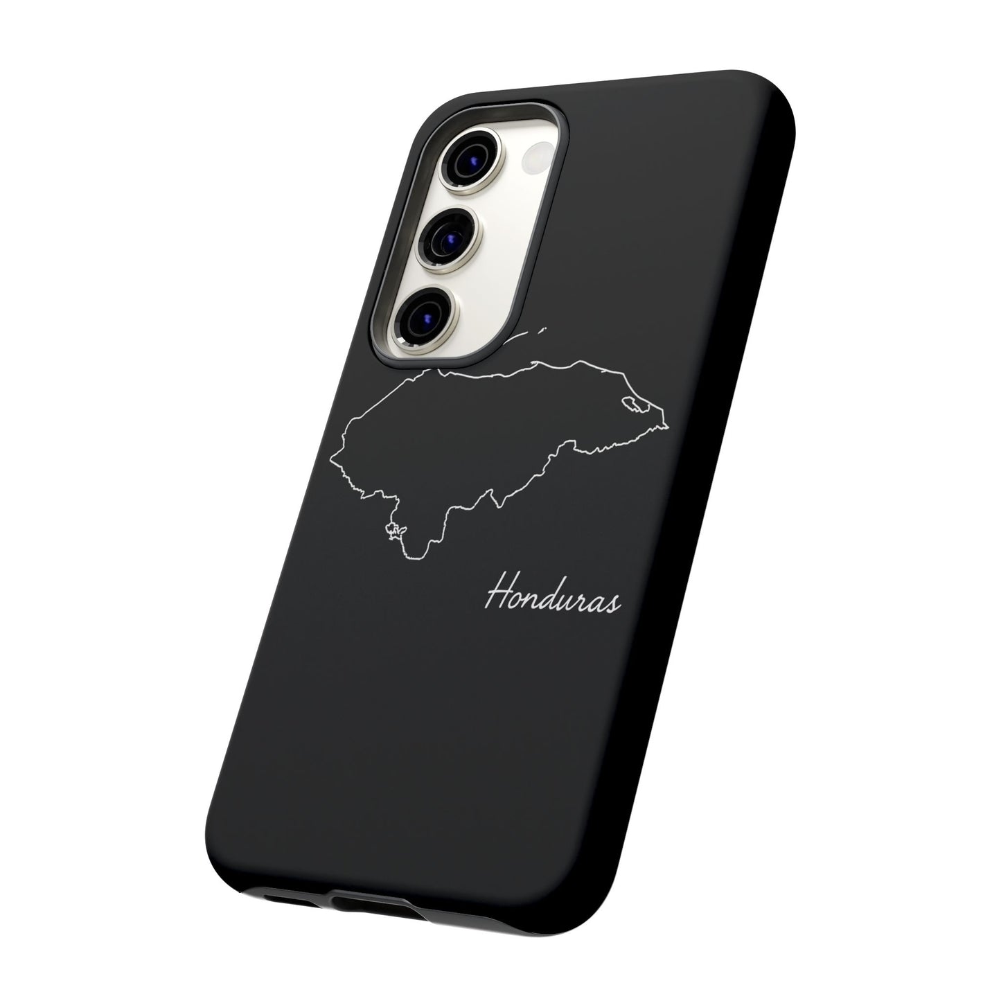 Honduras Outline Phone Case – Minimal Country Map Tough Case (iPhone, Samsung, Pixel)