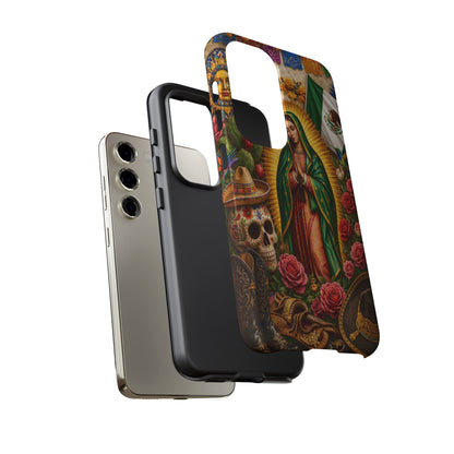 Virgen de Guadalupe Phone Case Mexican Floral iPhone Samsung Pixel Case