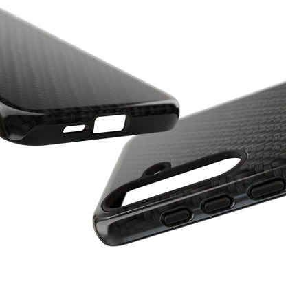 Carbon Fiber Inspired Phone Case – Rugged Slim Protective Tech Case for iPhone & Samsung