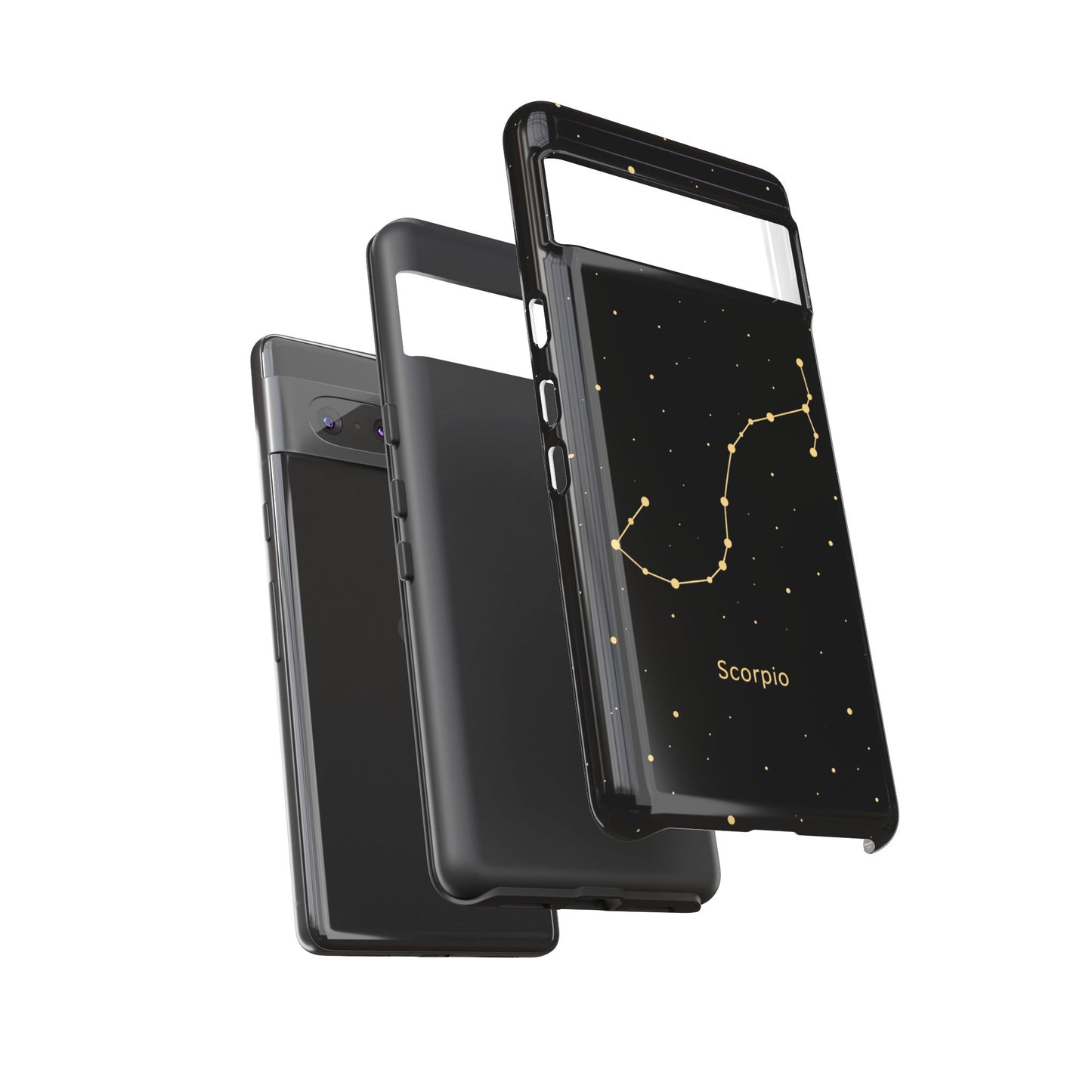 Scorpio Zodiac Constellation Phone Case – Luxe Gold Celestial Cover