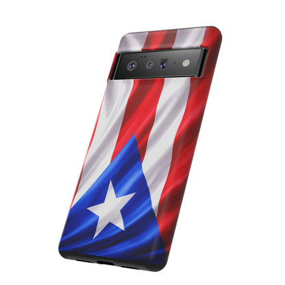 Puerto Rico Flag Phone Case | Boricua Pride Tough Case | Puerto Rican Flag Protective Cover for iPhone & Samsung
