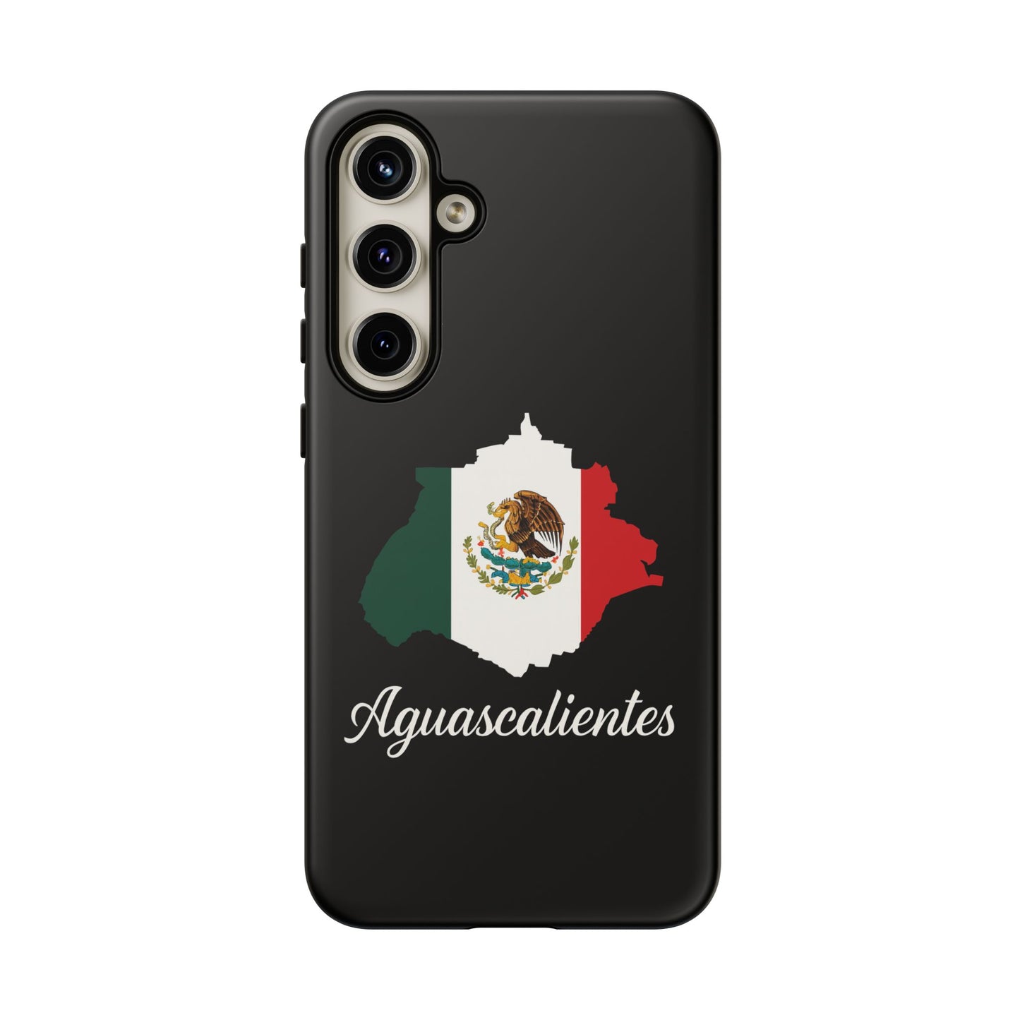 Aguascalientes Mexico Flag Map Phone Case | Mexican American Pride Tough Case for iPhone & Samsung
