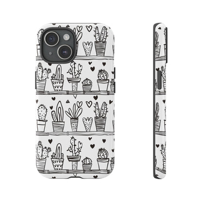 Cactus Succulent Phone Case Cute Plant Aesthetic iPhone Samsung Cover