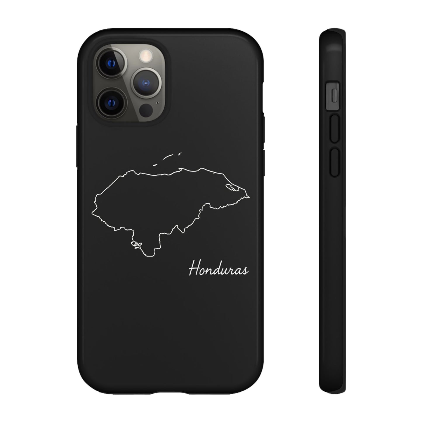 Honduras Outline Phone Case – Minimal Country Map Tough Case (iPhone, Samsung, Pixel)