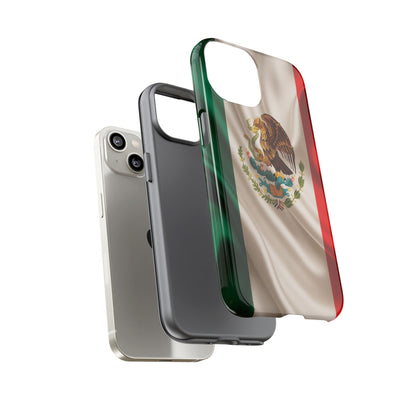 Mexico Flag Phone Case | Mexican Pride iPhone & Samsung Case | Tricolor Aesthetic Tough Protective Cover