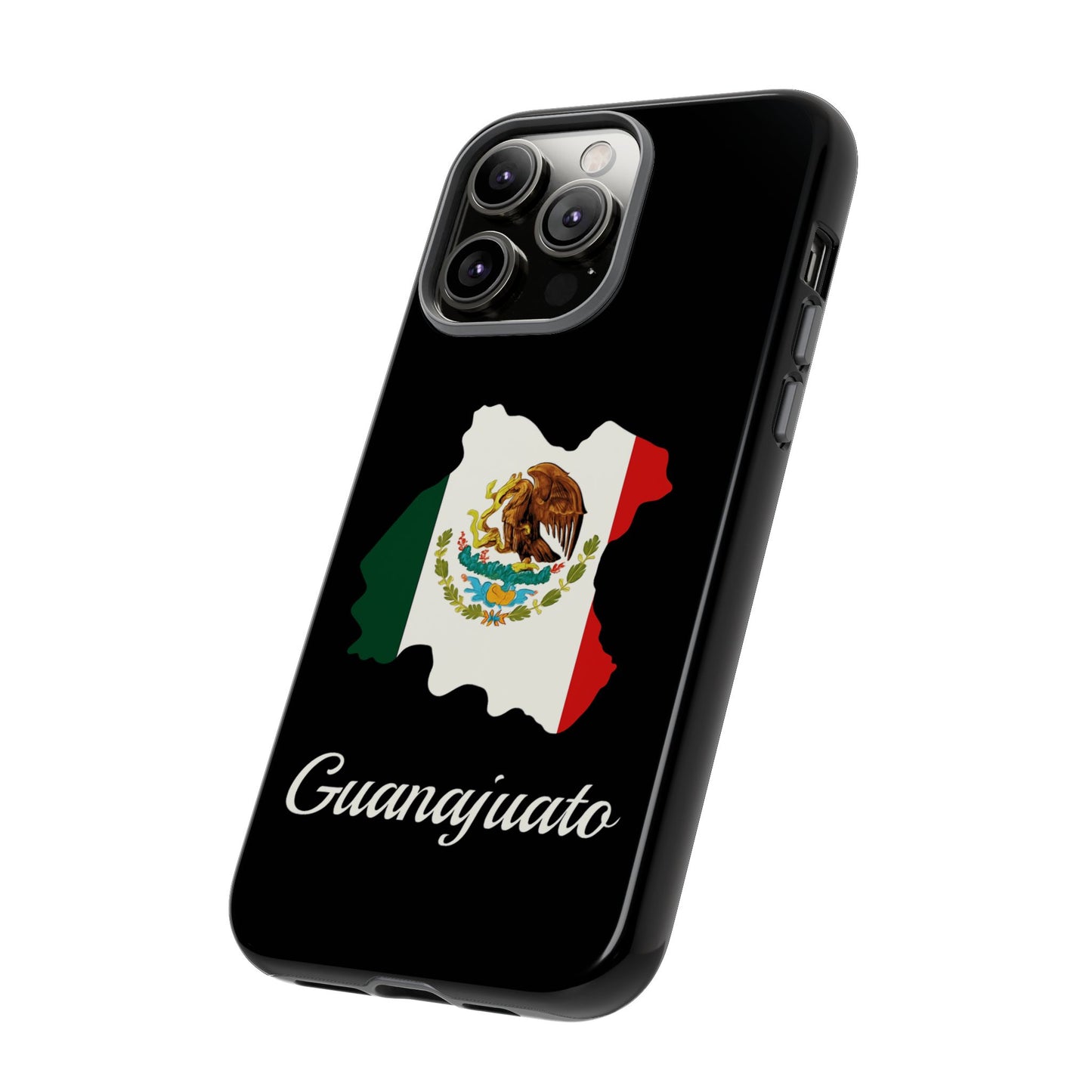 Guanajuato Mexico Flag Map Phone Case | Mexican American Pride Tough Case for iPhone & Samsung