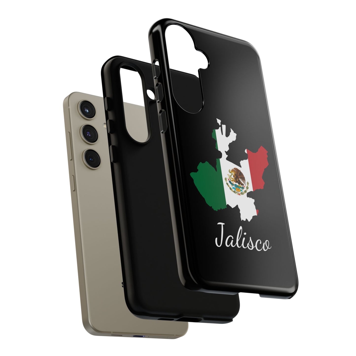 Jalisco Mexico Flag Map Phone Case | Mexican American Pride Tough Case for iPhone & Samsung
