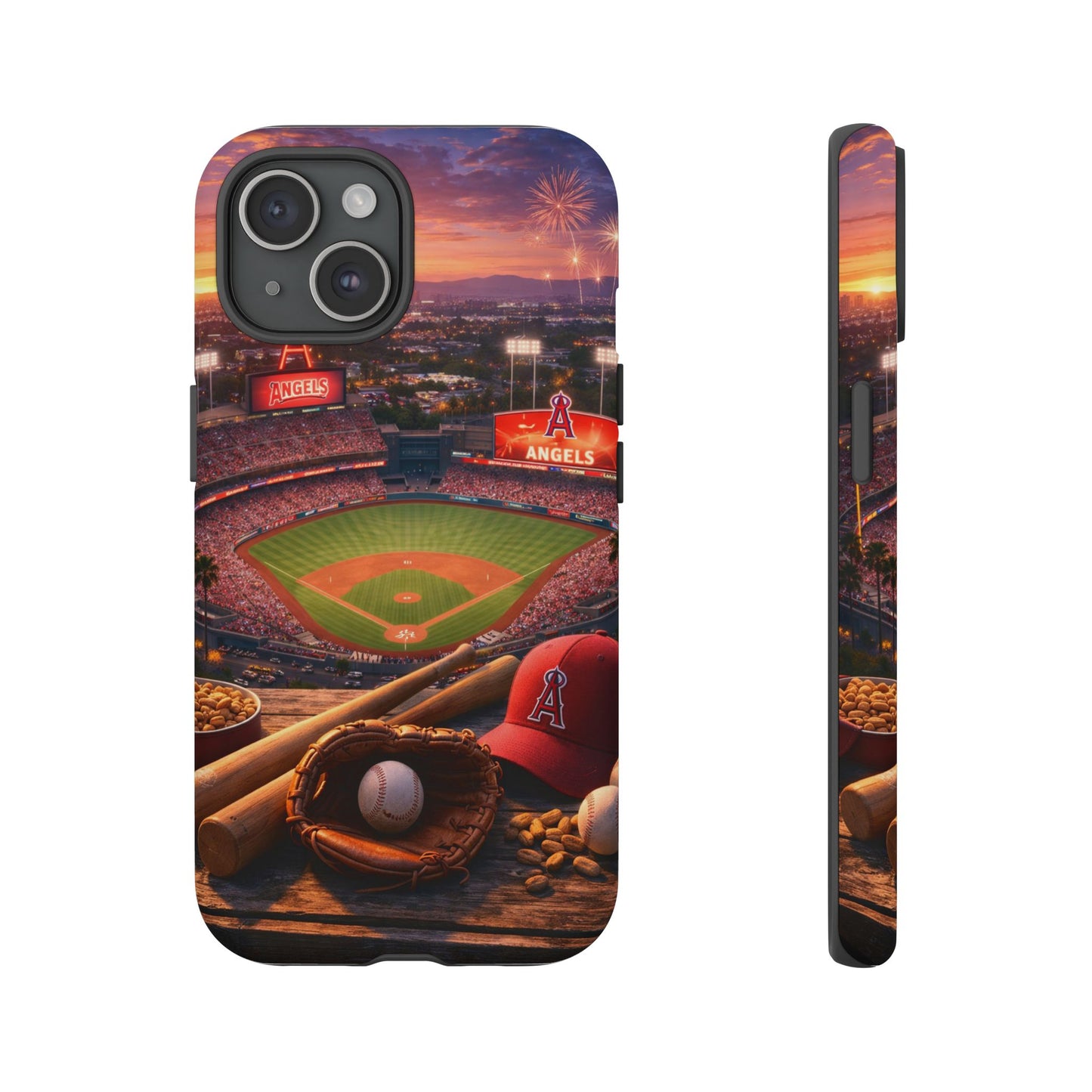 Baseball Stadium Phone Case Sports Fan Ballpark Game Day Tough Case