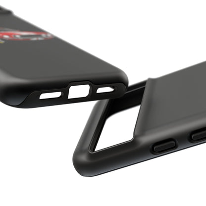 Red Muscle Car Phone Case – Classic Car Racing Tough Protective Case