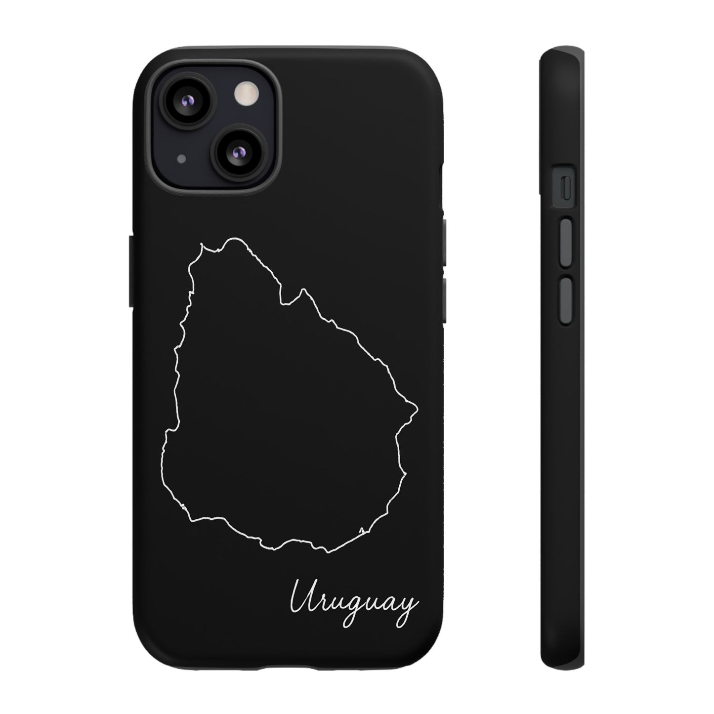 Uruguay Outline Phone Case – Minimal Country Map Tough Case (iPhone, Samsung, Pixel)