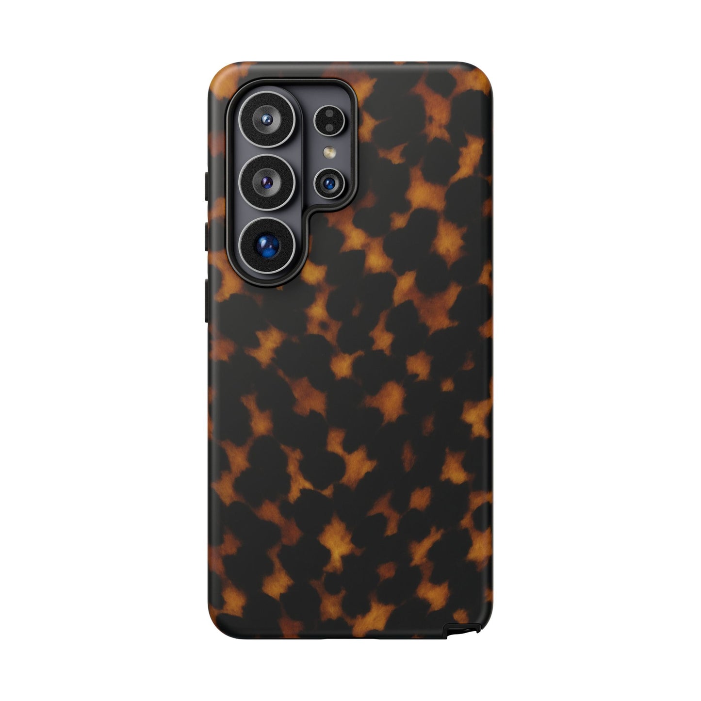 Tortoiseshell Phone Case – Brown Leopard Pattern Luxury Tough Protective Case