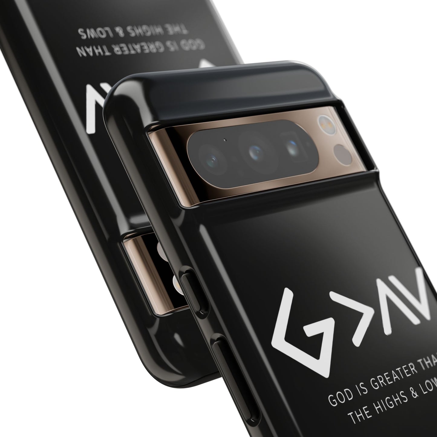 God Is Greater Than The Highs & Lows G>∧∨ Christian Phone Case