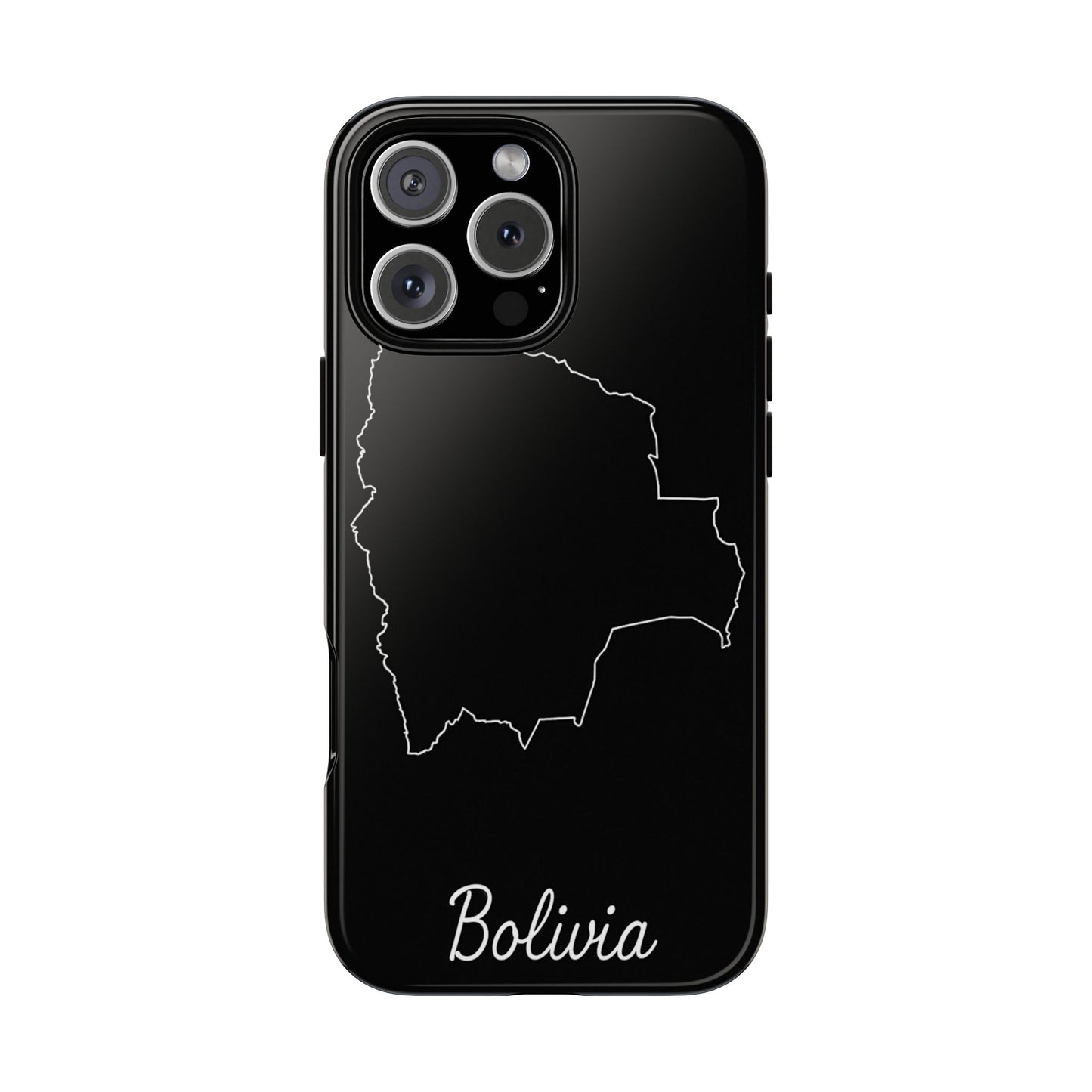 Bolivia Outline Phone Case – Minimal Country Map Tough Cover