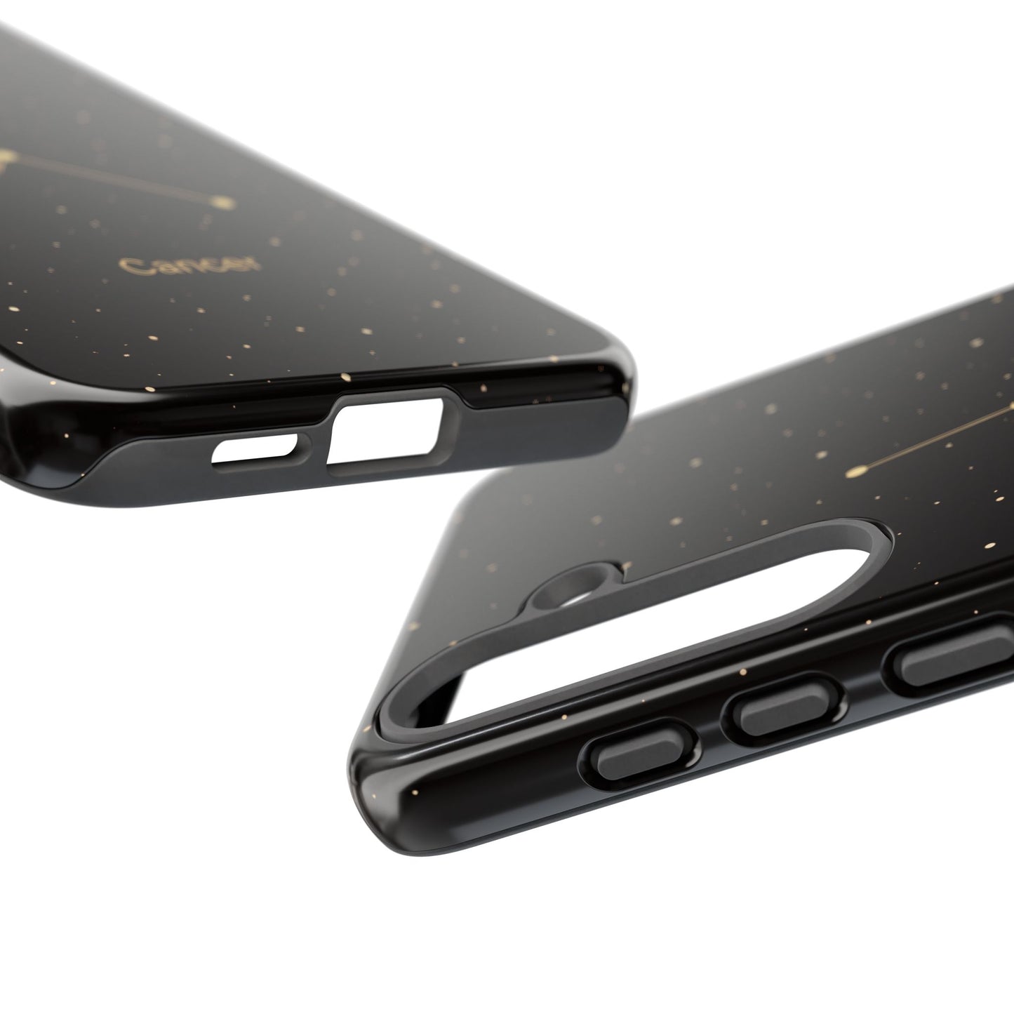Cancer Zodiac Constellation Phone Case – Luxe Gold Celestial Cover