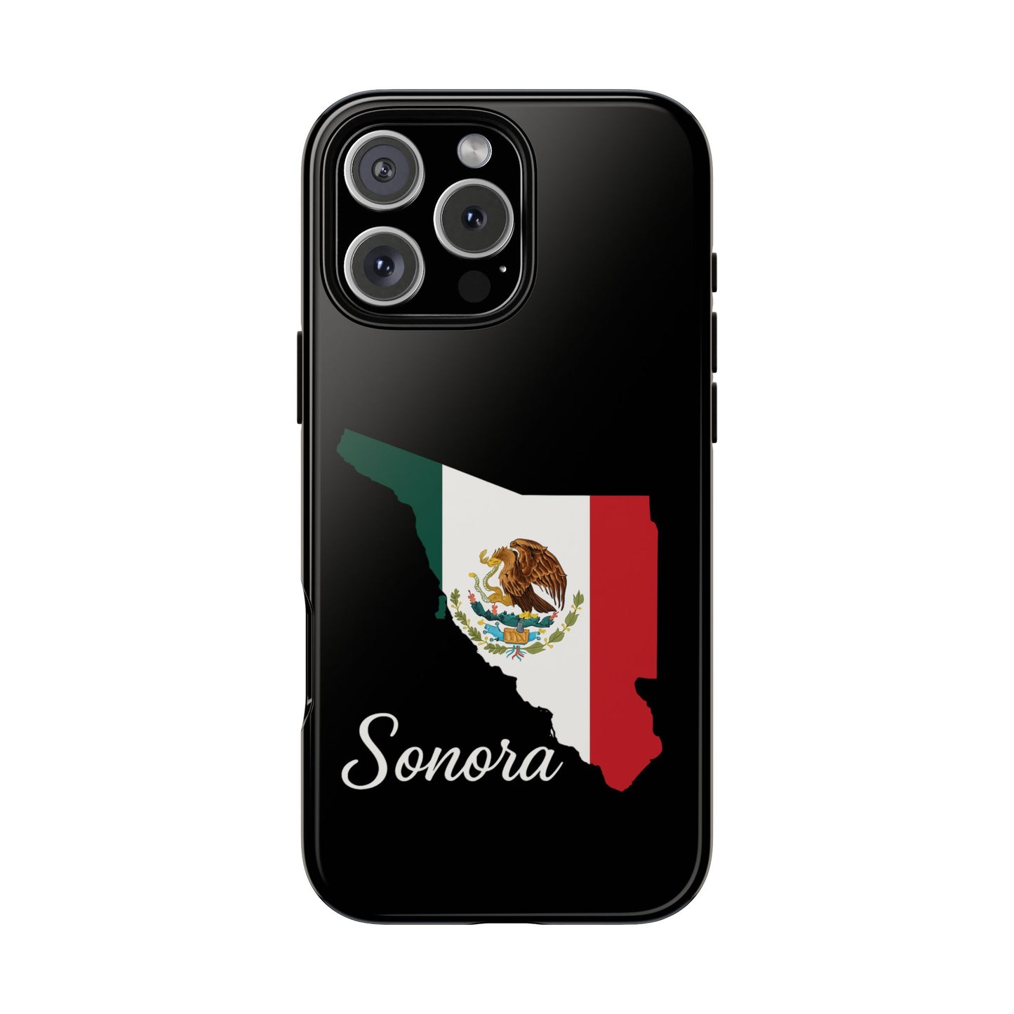 Sonora Mexico Flag Map Phone Case | Mexican American Pride Tough Case for iPhone & Samsung