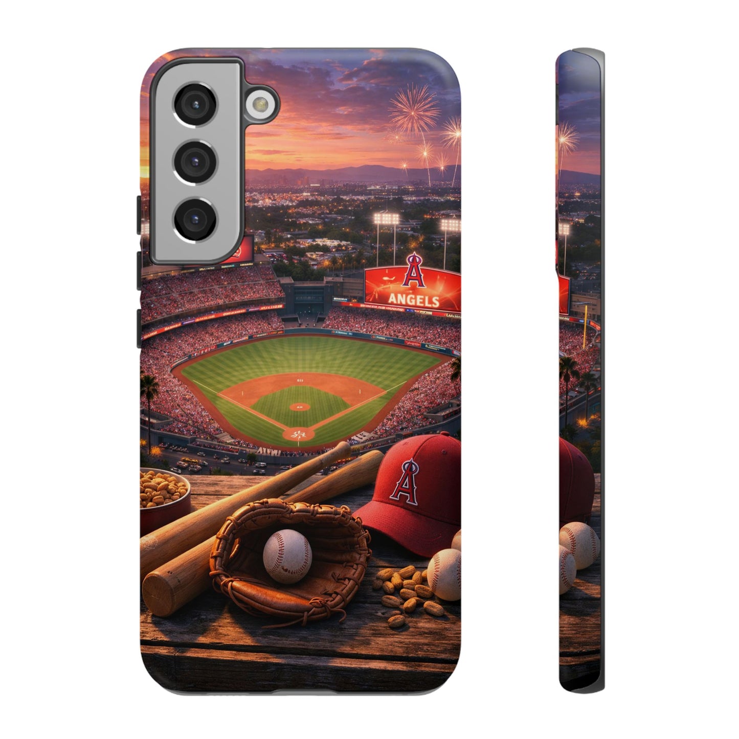 Baseball Stadium Phone Case Sports Fan Ballpark Game Day Tough Case