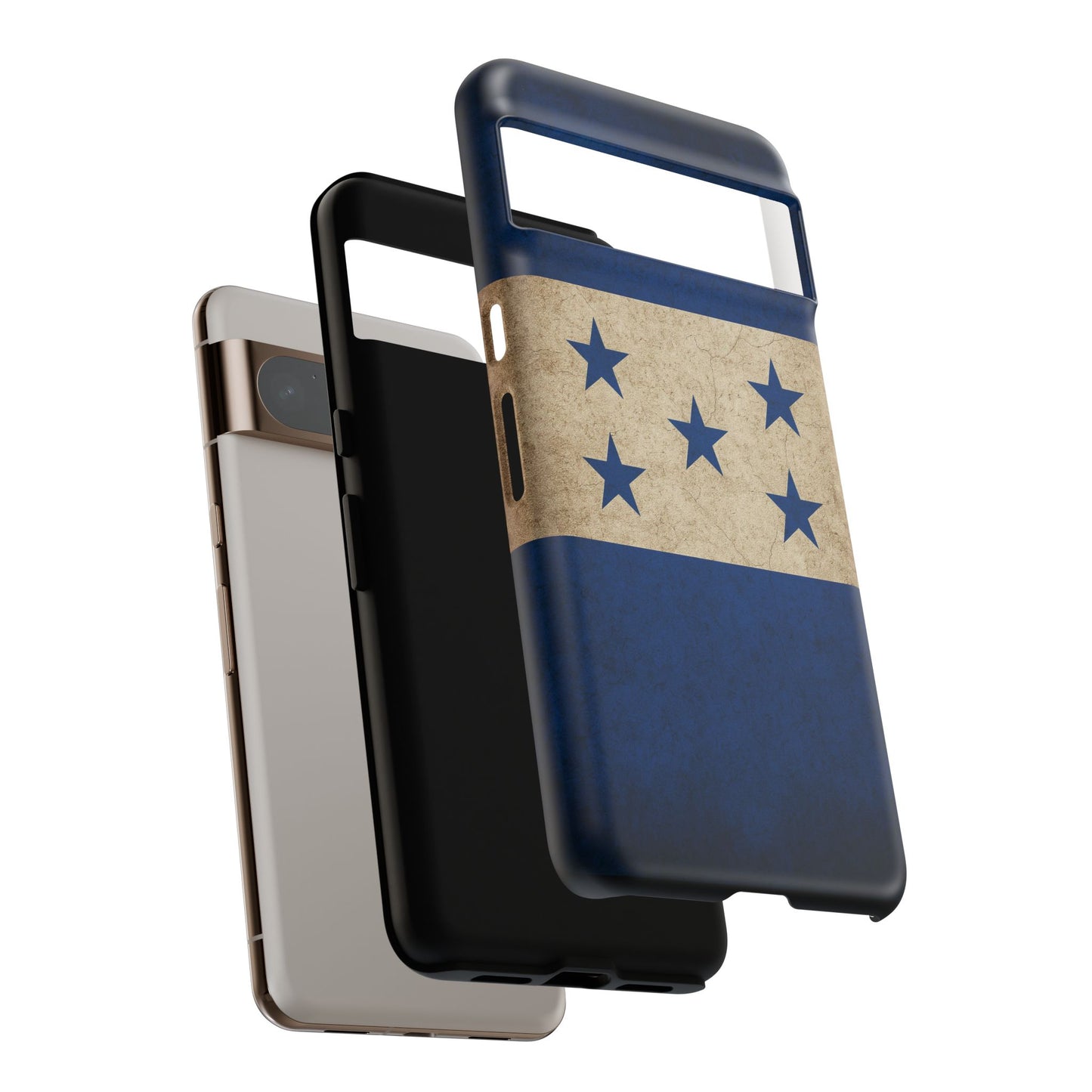 Honduras Flag Phone Case | Vintage Honduran Flag iPhone & Samsung Tough Protective Case