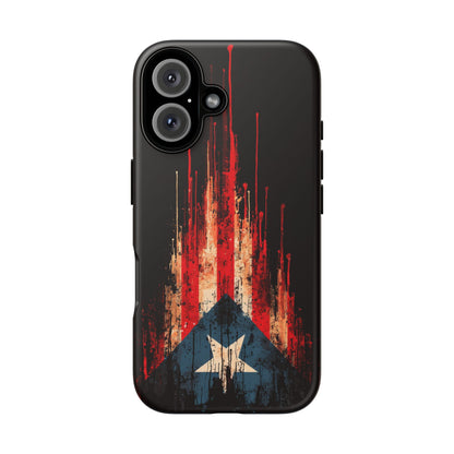 Puerto Rico Flag Phone Case | Distressed Puerto Rican Flag Tough Case | Boricua Pride Protective iPhone Samsung Cover