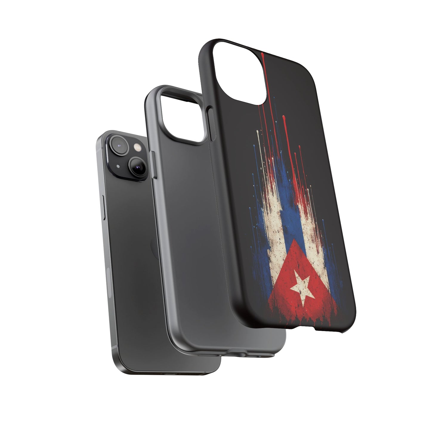 Cuban Flag Phone Case | Cuba Flag Tough Case | Patriotic Cuban Pride iPhone Samsung Protective Cover