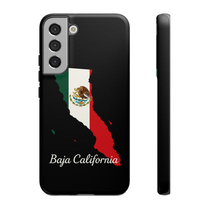 Baja California Mexico Flag Map Phone Case | Mexican American Pride Tough Case for iPhone & Samsung