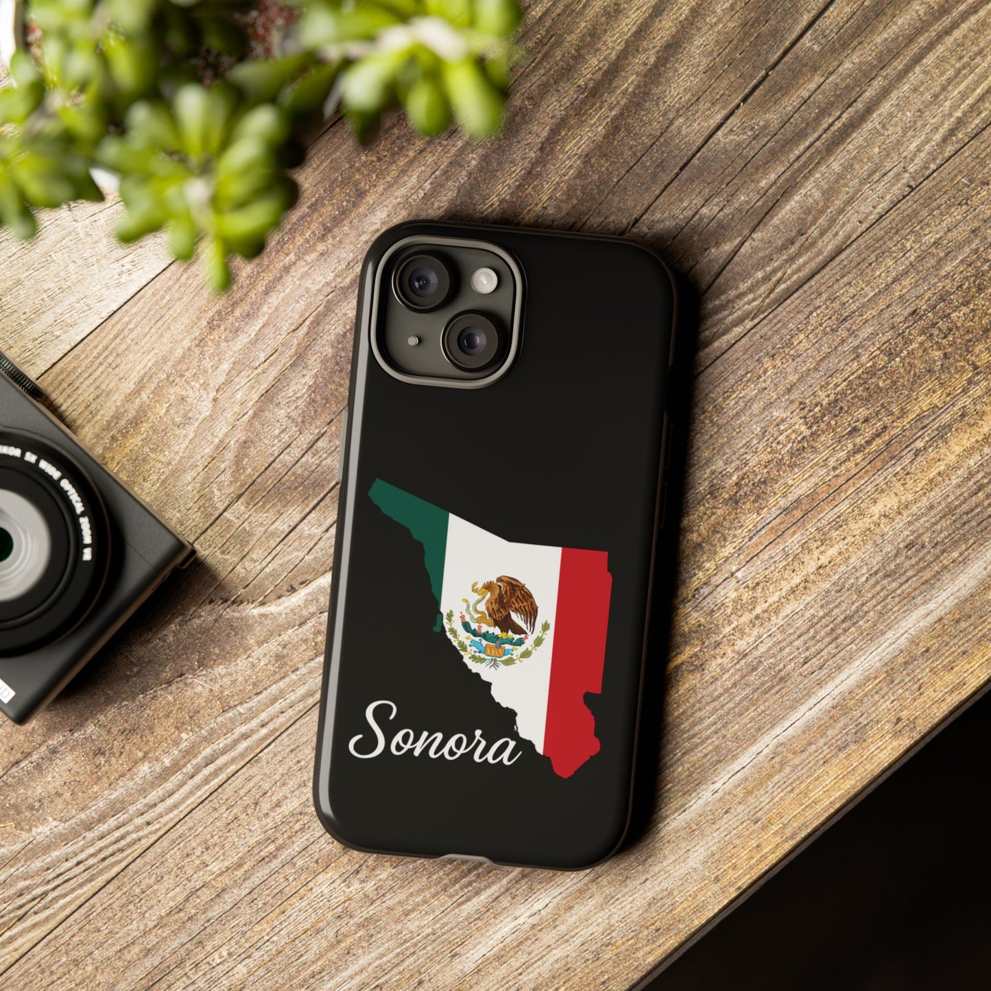 Sonora Mexico Flag Map Phone Case | Mexican American Pride Tough Case for iPhone & Samsung