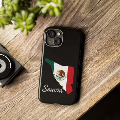 Sonora Mexico Flag Map Phone Case | Mexican American Pride Tough Case for iPhone & Samsung