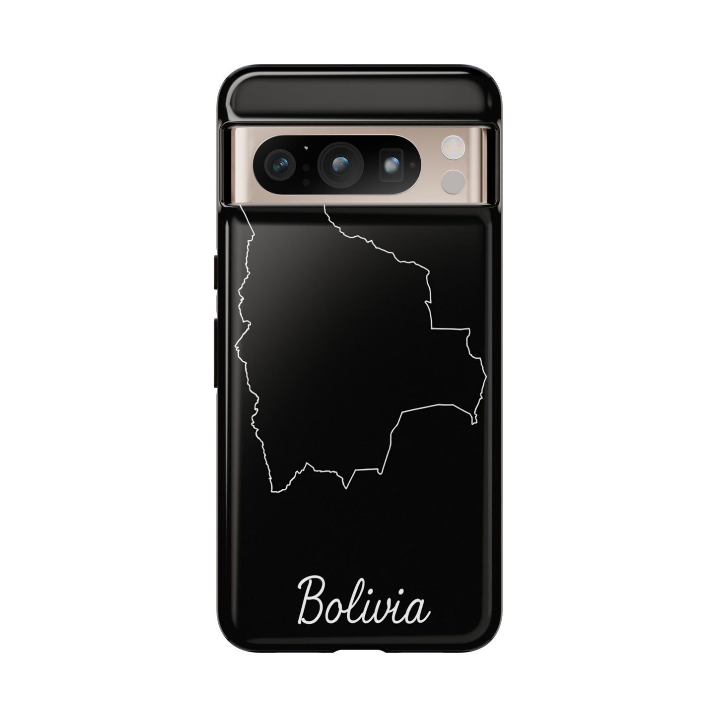 Bolivia Outline Phone Case – Minimal Country Map Tough Cover