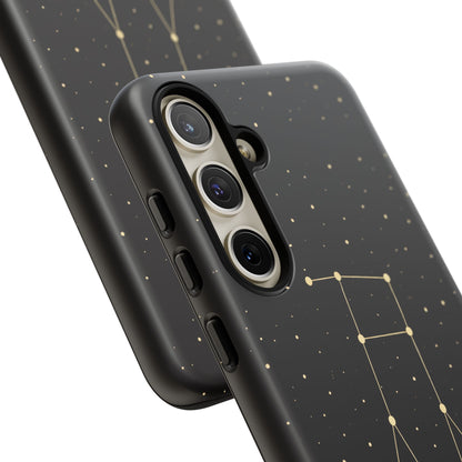 Gemini Zodiac Constellation Phone Case – Luxe Gold Celestial Cover