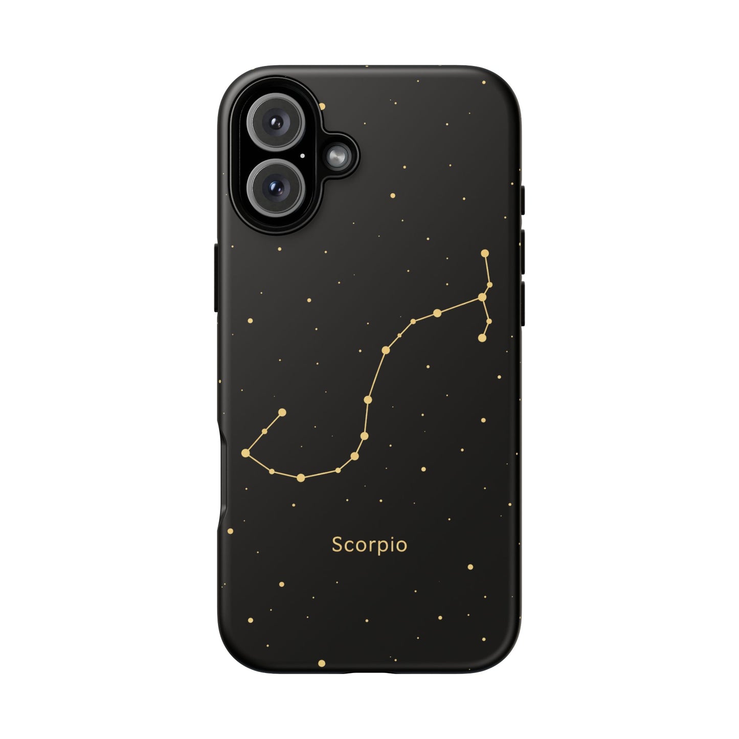 Scorpio Zodiac Constellation Phone Case – Luxe Gold Celestial Cover
