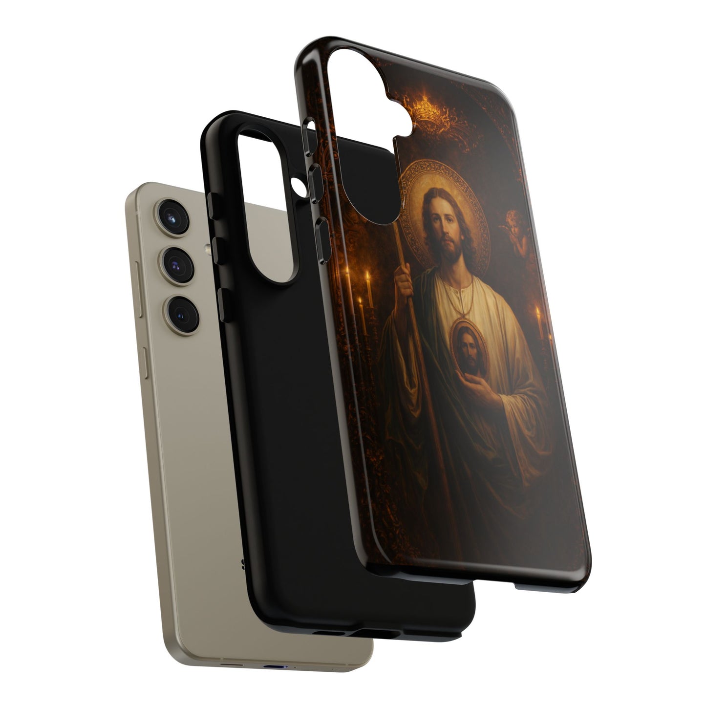 San Judas Phone Case Saint Jude Catholic Saint Religious Art Portrait Tough