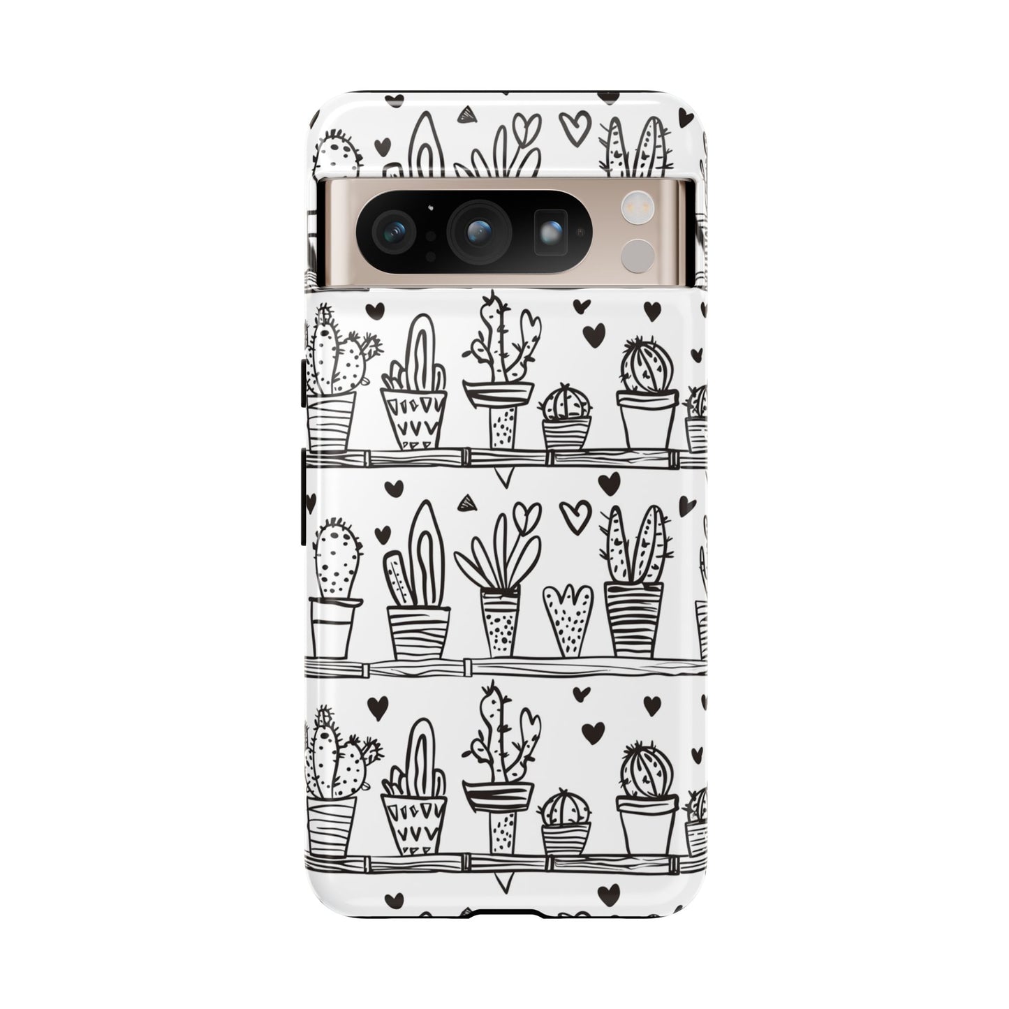 Cactus Succulent Phone Case Cute Plant Aesthetic iPhone Samsung Cover