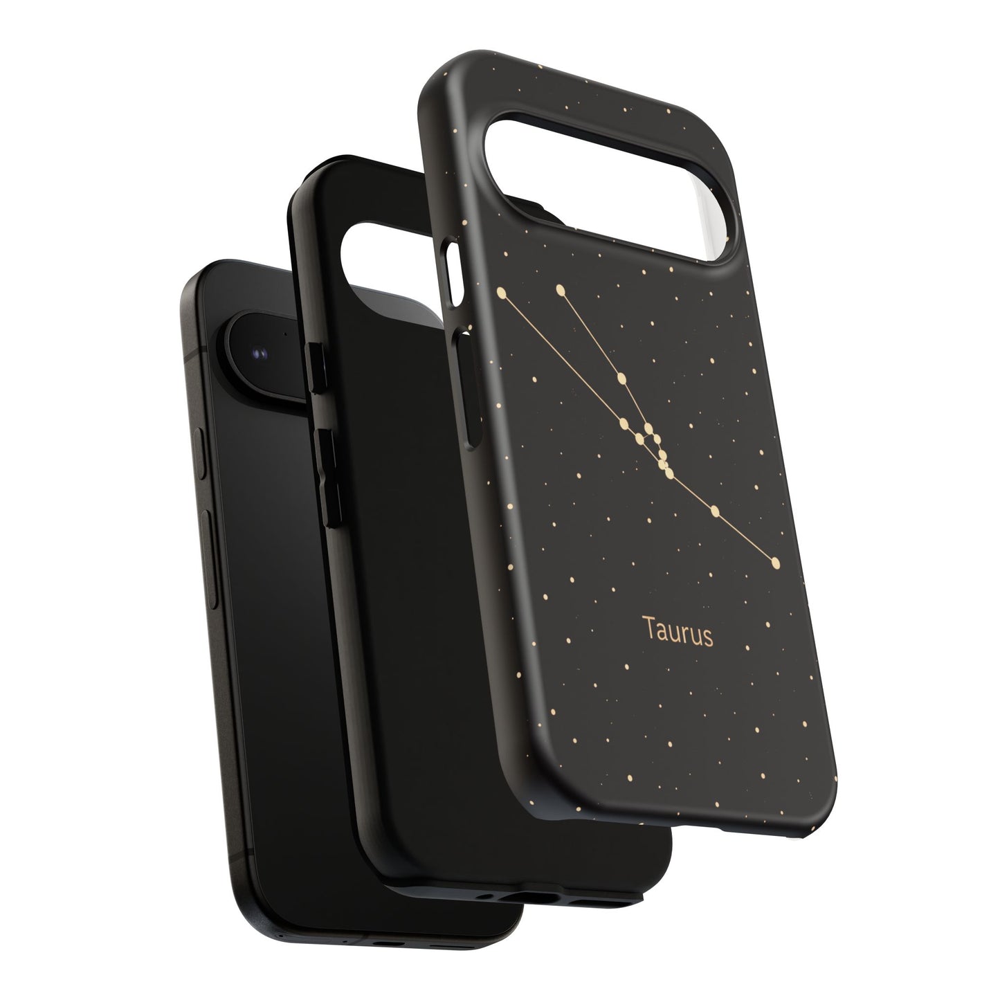 Taurus Zodiac Constellation Phone Case – Luxe Gold Celestial Cover