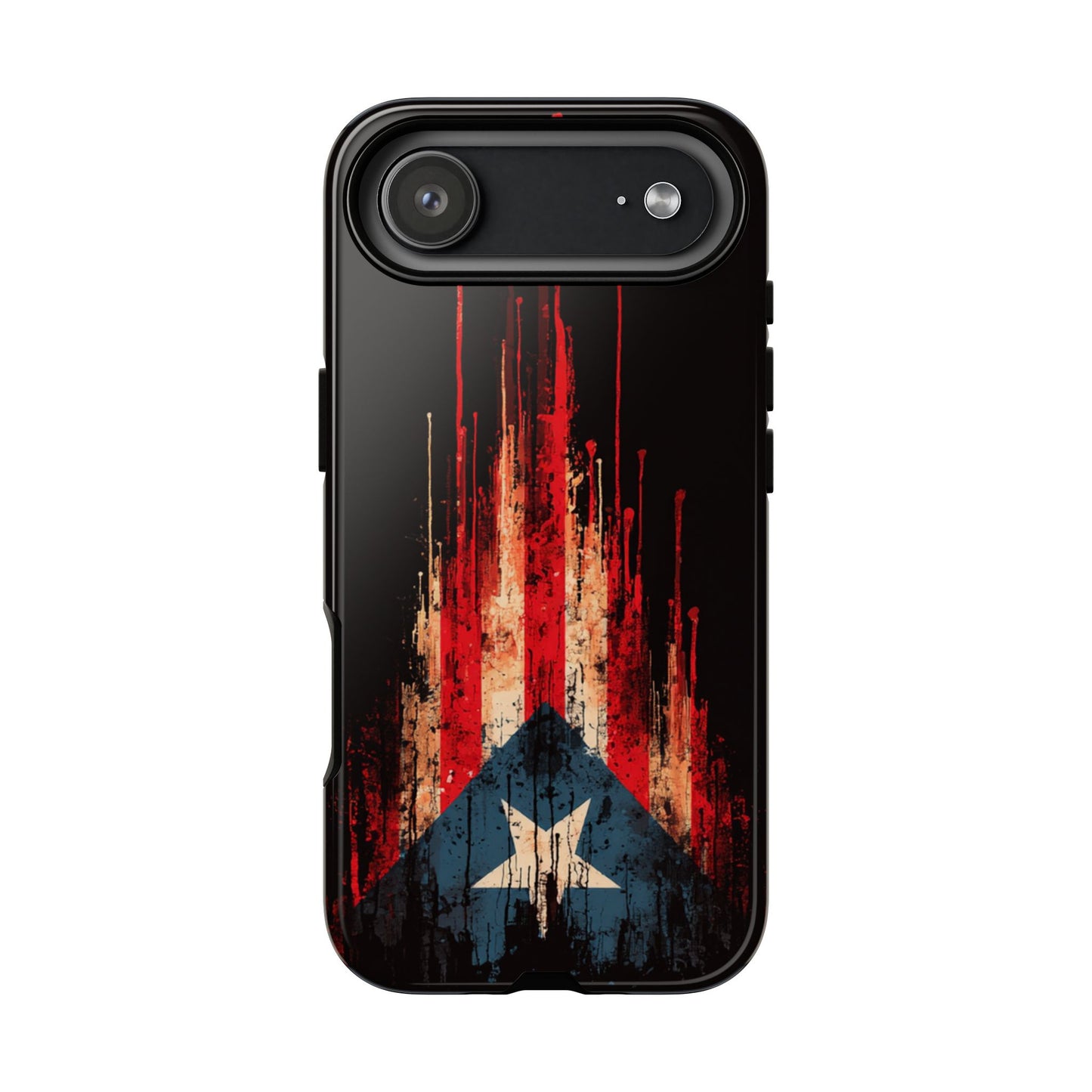 Puerto Rico Flag Phone Case | Distressed Puerto Rican Flag Tough Case | Boricua Pride Protective iPhone Samsung Cover