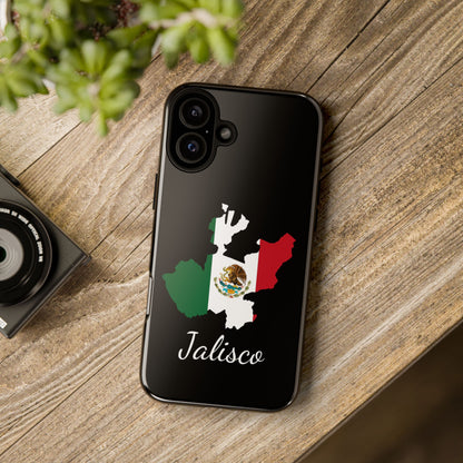 Jalisco Mexico Flag Map Phone Case | Mexican American Pride Tough Case for iPhone & Samsung