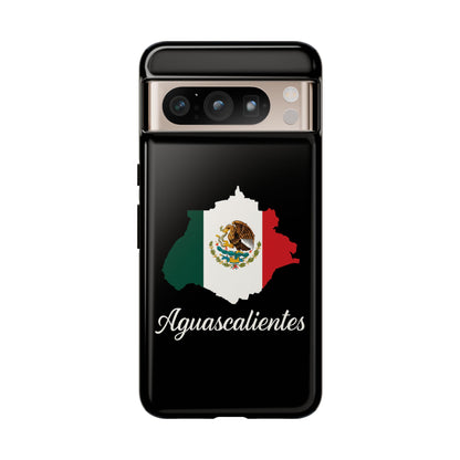 Aguascalientes Mexico Flag Map Phone Case | Mexican American Pride Tough Case for iPhone & Samsung