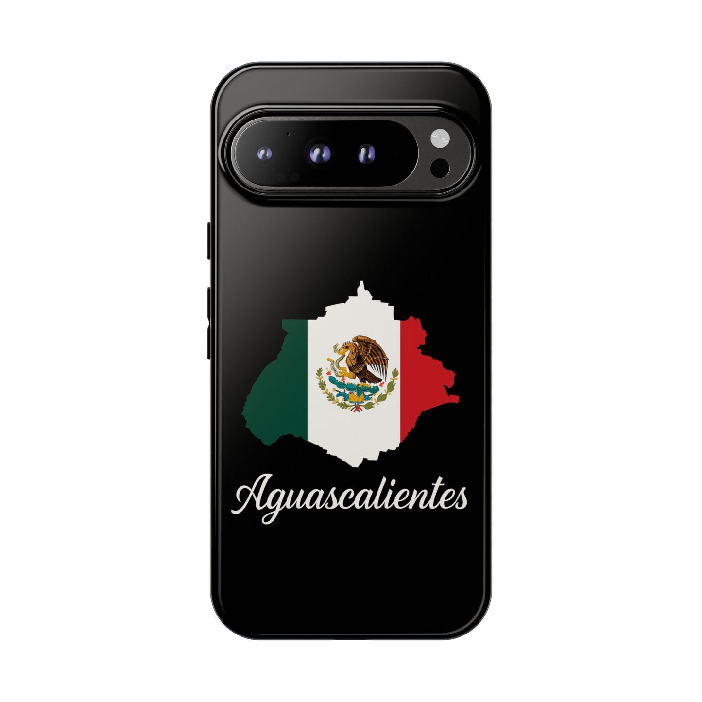 Aguascalientes Mexico Flag Map Phone Case | Mexican American Pride Tough Case for iPhone & Samsung