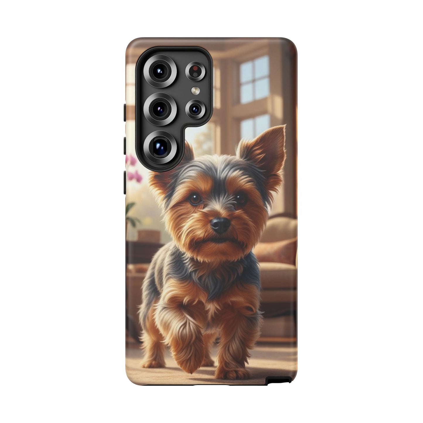 Yorkshire Terrier Phone Case – Cute Yorkie Puppy Tough Case (iPhone, Samsung, Pixel)