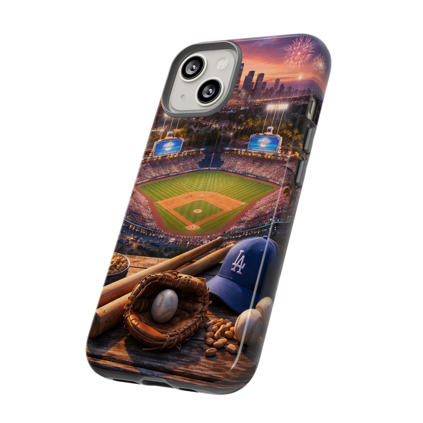 Baseball Sunset Stadium Phone Case LA Game Day Sports Aesthetic Case