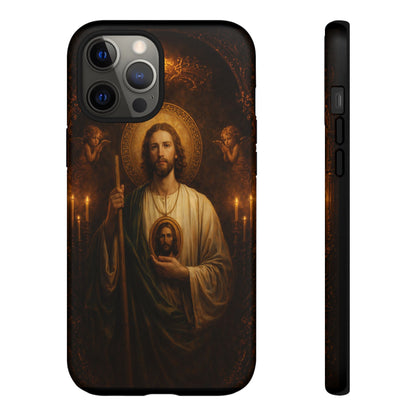 San Judas Phone Case Saint Jude Catholic Saint Religious Art Portrait Tough