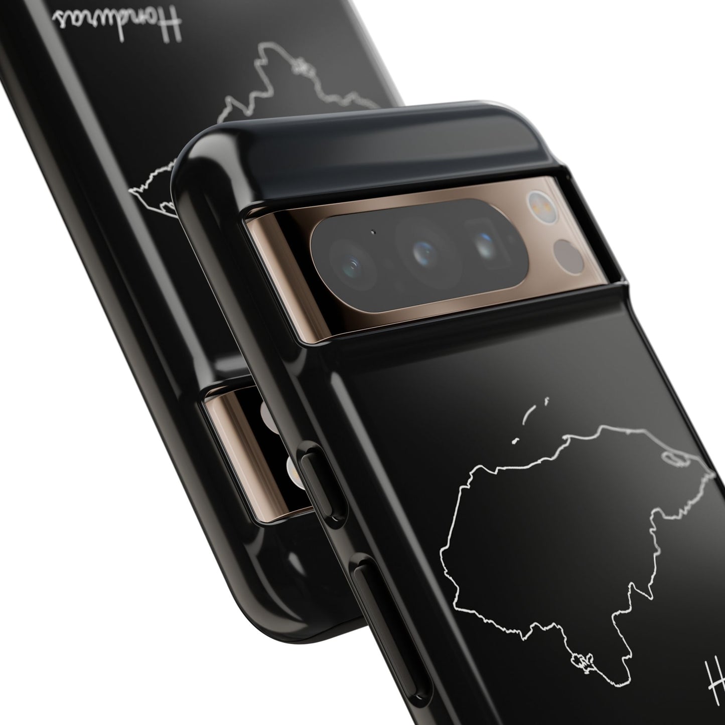 Honduras Outline Phone Case – Minimal Country Map Tough Case (iPhone, Samsung, Pixel)
