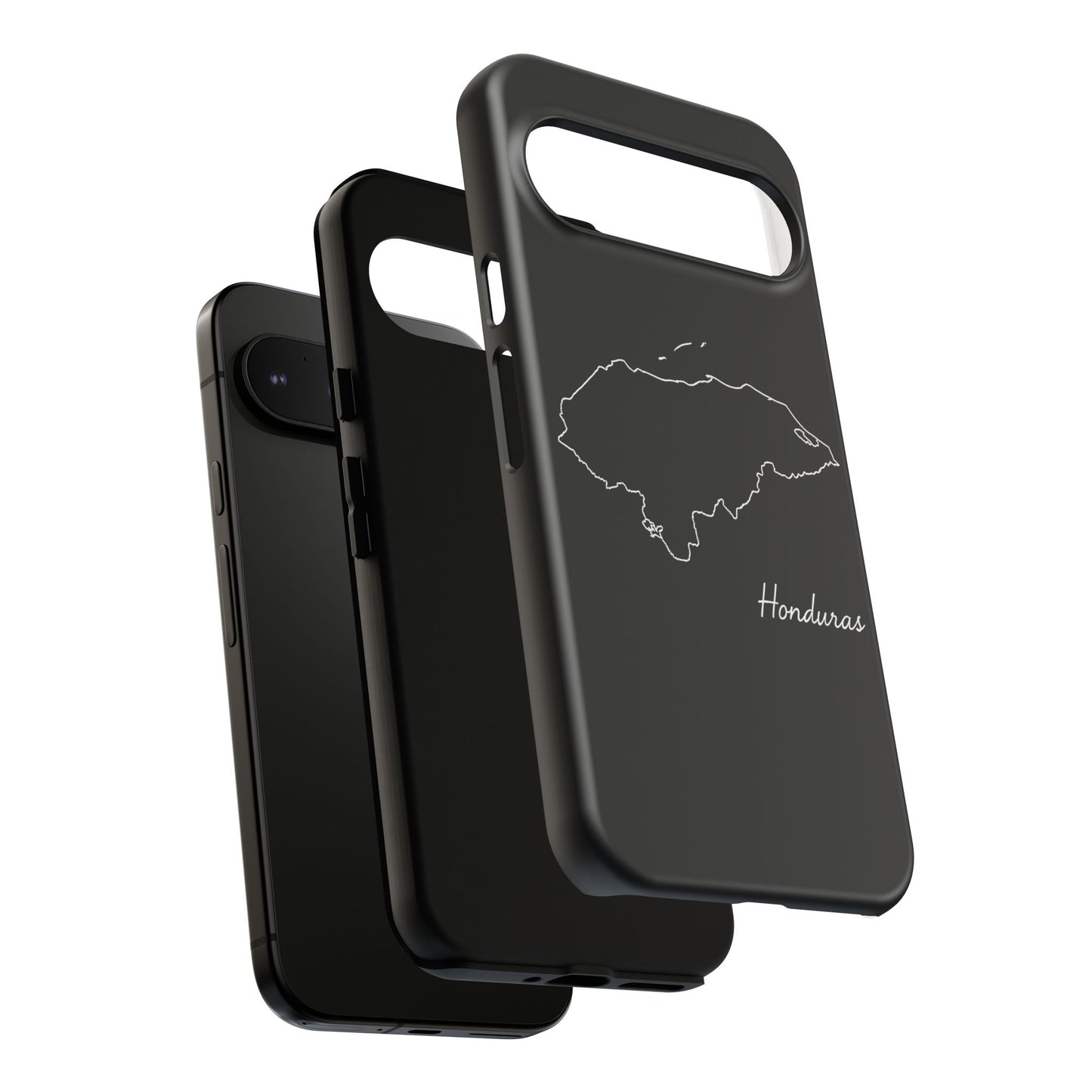 Honduras Outline Phone Case – Minimal Country Map Tough Case (iPhone, Samsung, Pixel)