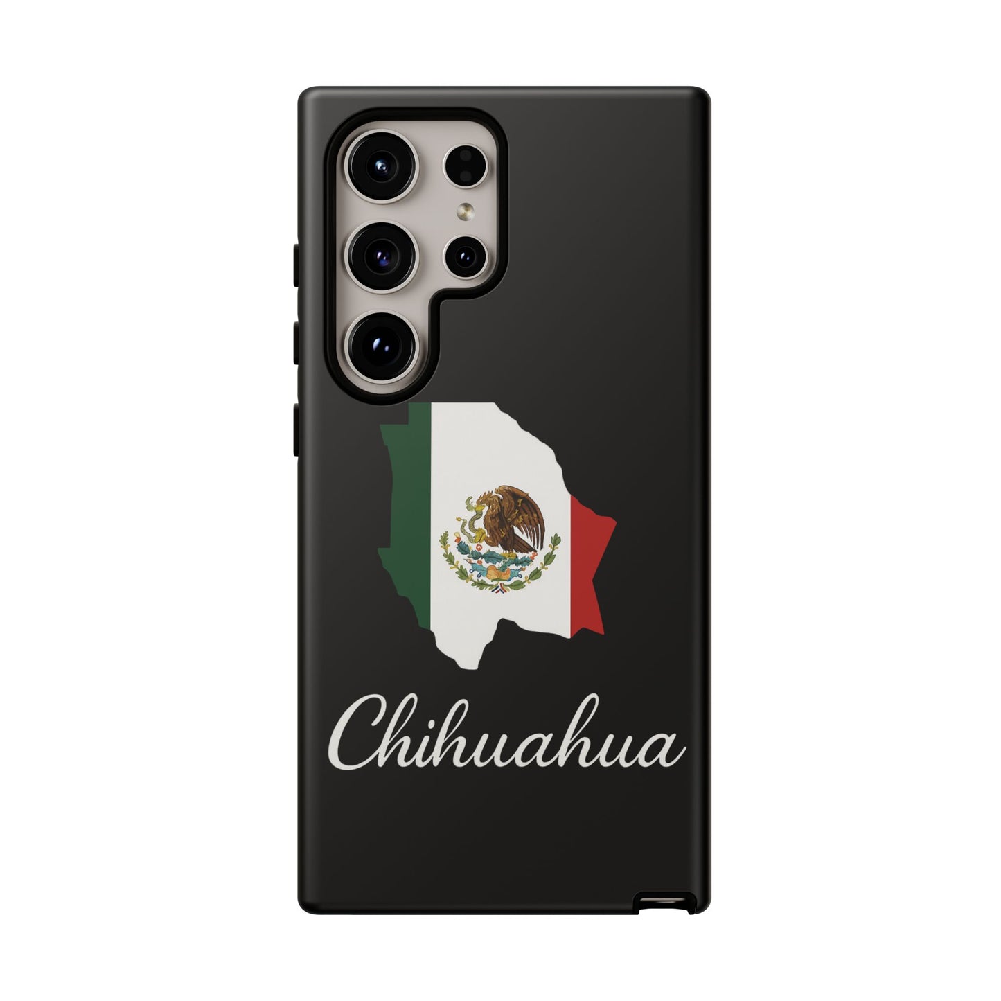 Chihuahua Mexico Flag Map Phone Case | Mexican American Pride Tough Case for iPhone & Samsung